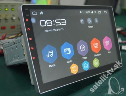 1-DIN multimedialne radio s GPS -  Android 6.0  s 10\