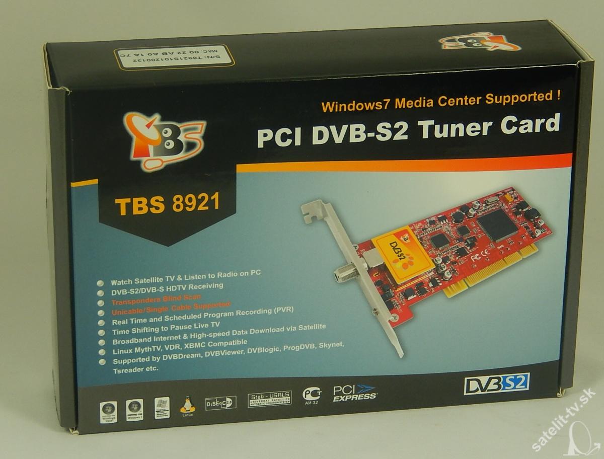 TBS 8921 PCI DVB-S2 TV Tuner do PC