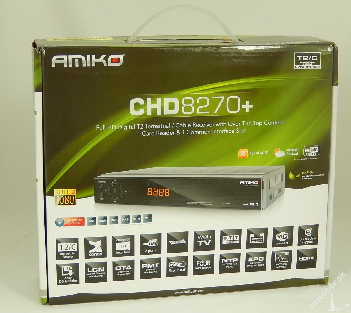 AMIKO CHD8270+ T2 TERRESTRIAL +  CABLE