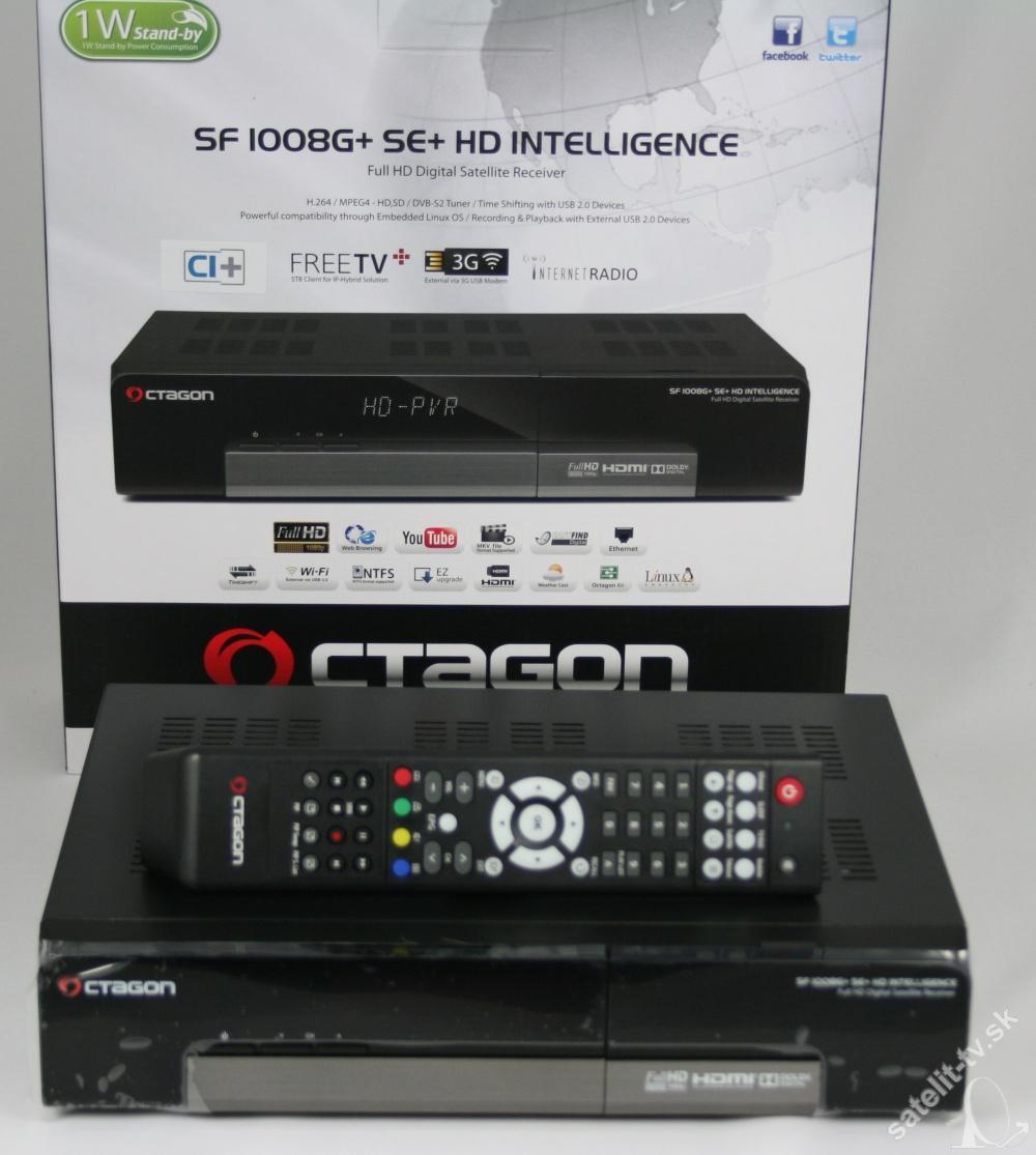 OCTAGON SF1008G + SA + CI + Full HD Intelligence