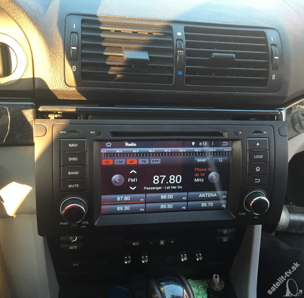Multimedialne radio BMW 5 e38 e39 X5 e53 M5 DVD+GPS+BT Android