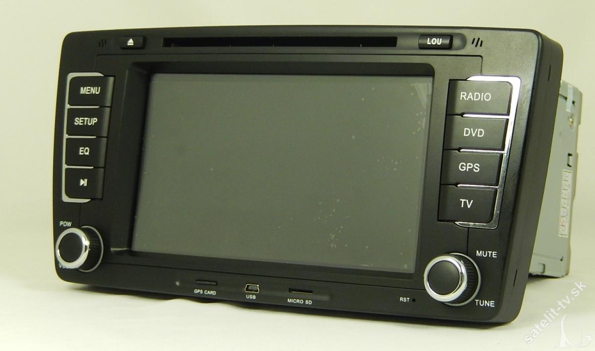 Multimedialne radio Skoda Octavia 2   GPS DVD  BT Android model