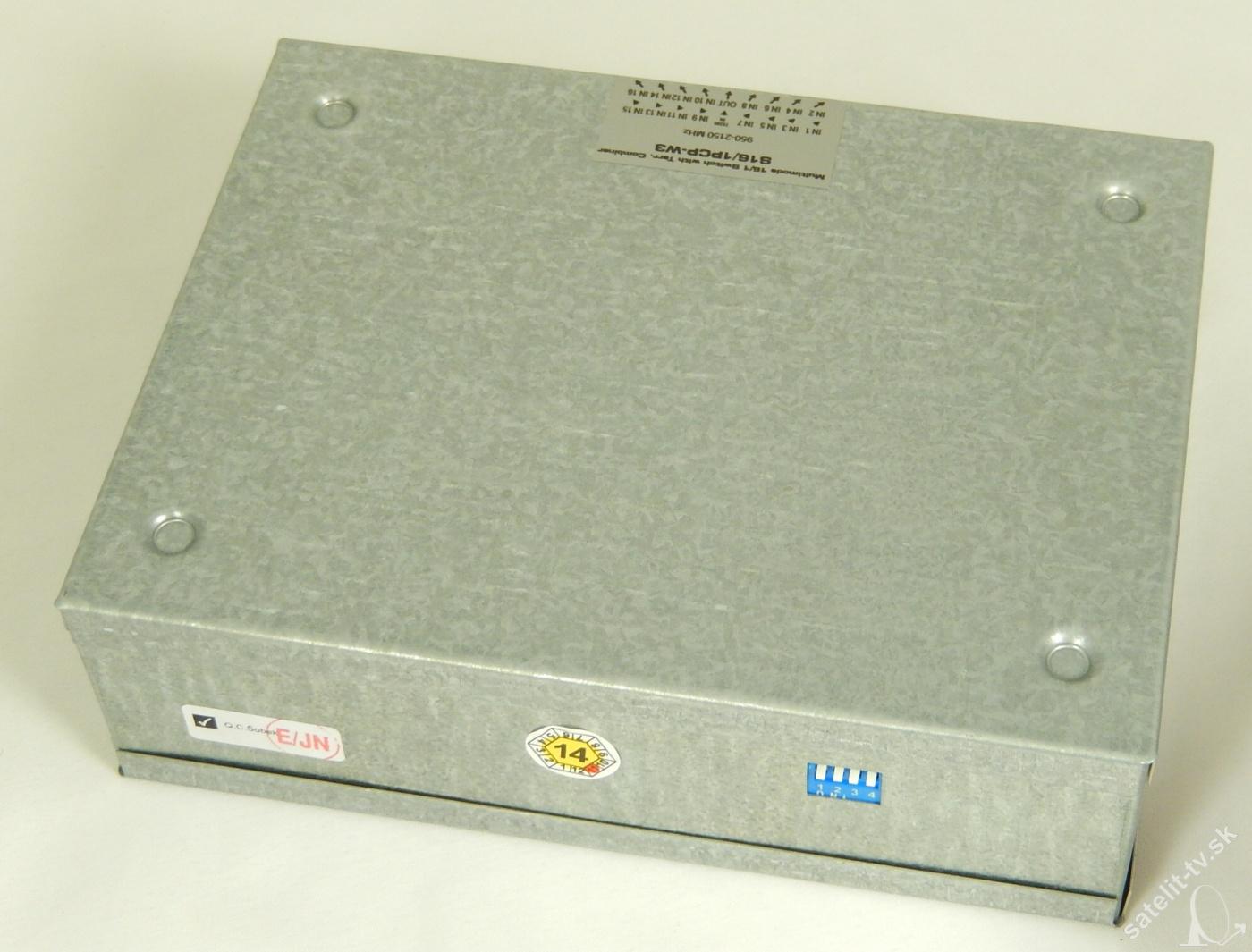DiSEqC prepínač EMP S16/1PCP-W3