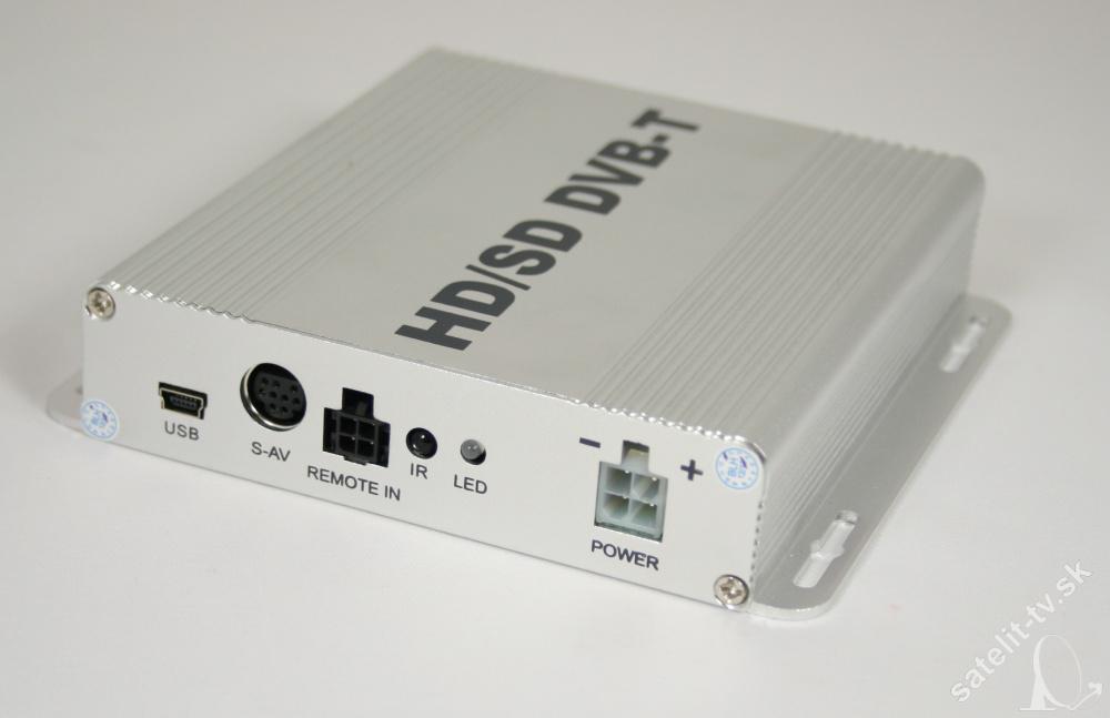 DVB-T tuner do auta HD mini biely