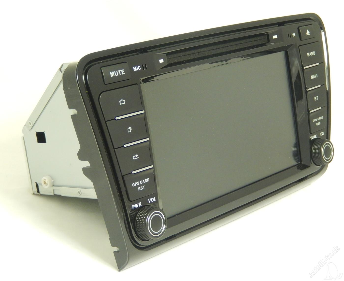 Multimedialne radio Škoda Octavia 2013- 2015 , DVD+ GPS+ BT - An