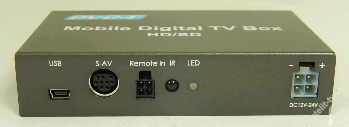 DVB-T tuner do auta HD na 12 V až 24V