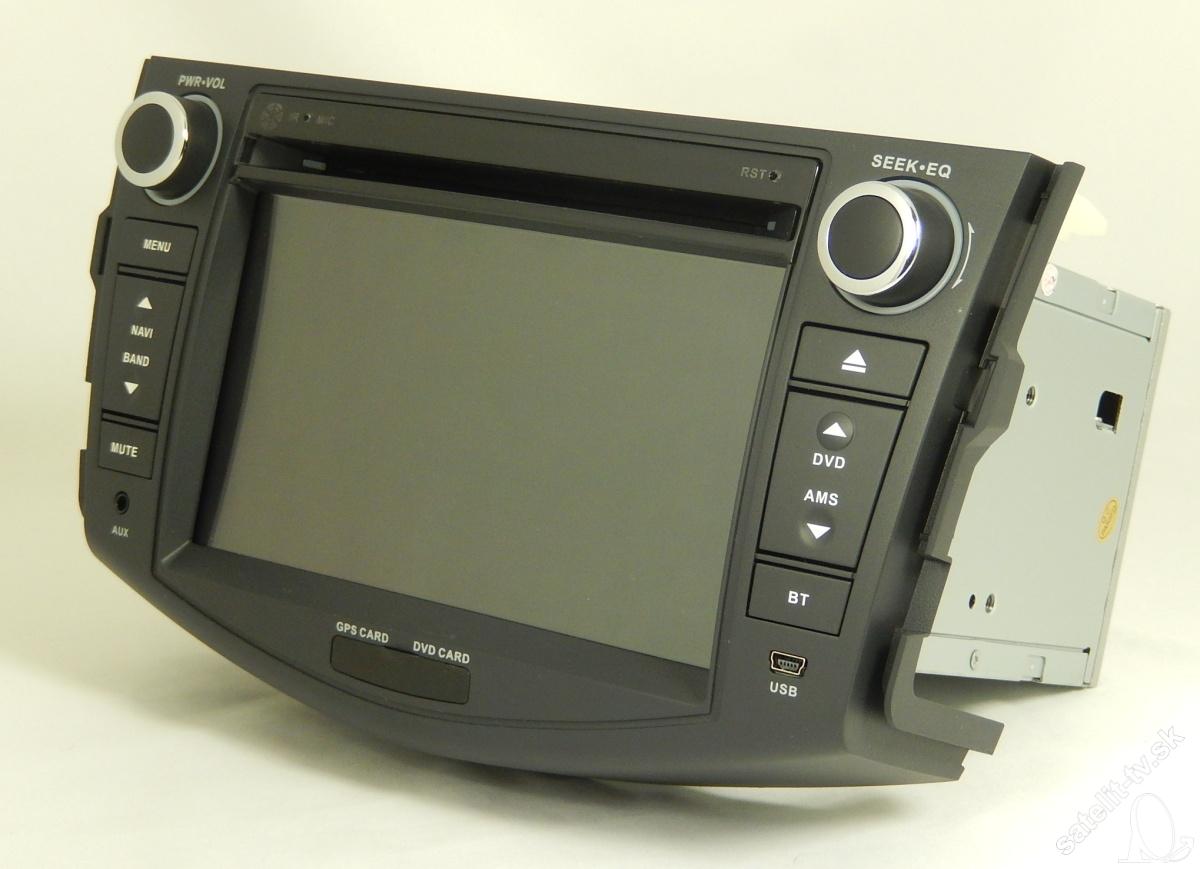Multimedialne radio Toyota RAV 4   DVD+ GPS+ BT+ DVB-T  - Androi