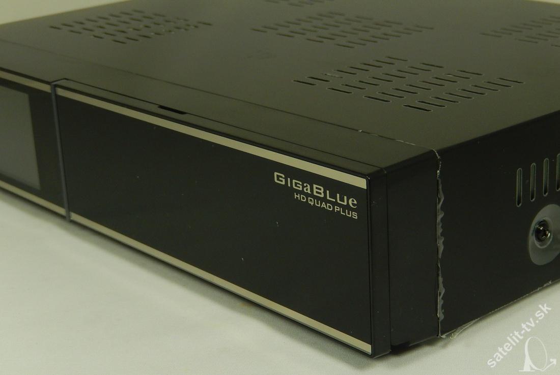 Satelitný prijímač GigaBlue HD Quad Plus  2xDVB-S2 1x DVB-C/T CO