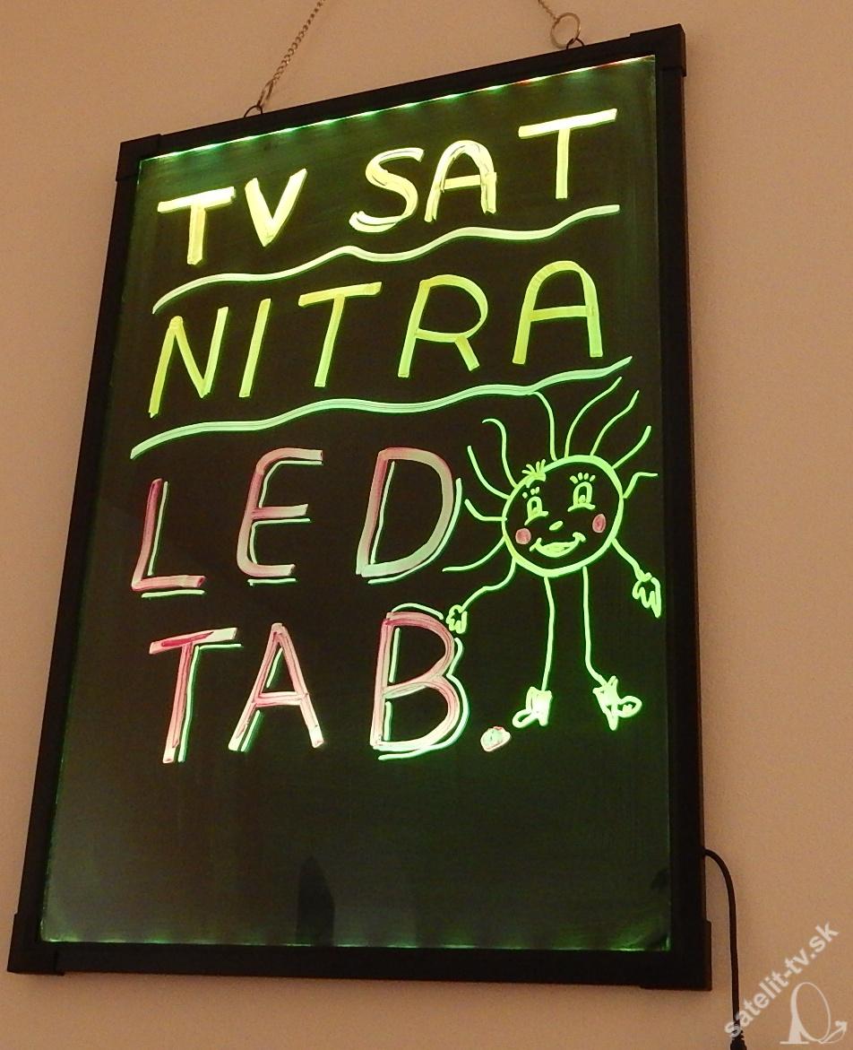 LED  Písacia  tabuľa 70 x 50 cm