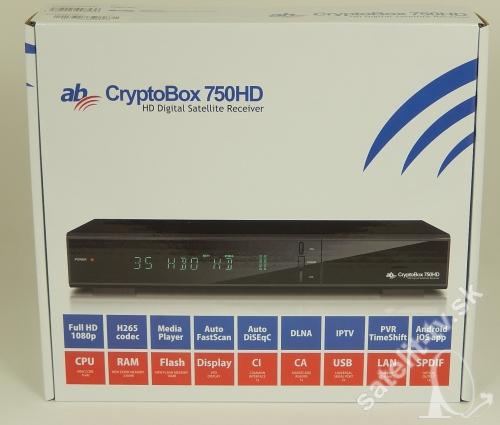 AB CRYPTOBOX 750HD + HDMI ZDARMA