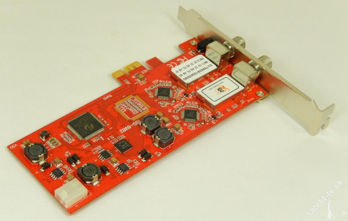 TBS 6982 DVB-S2 Dual Tuner PCIe Card