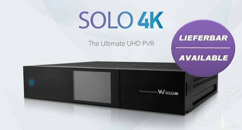 VU+® Solo 4K 2x DVB-S2