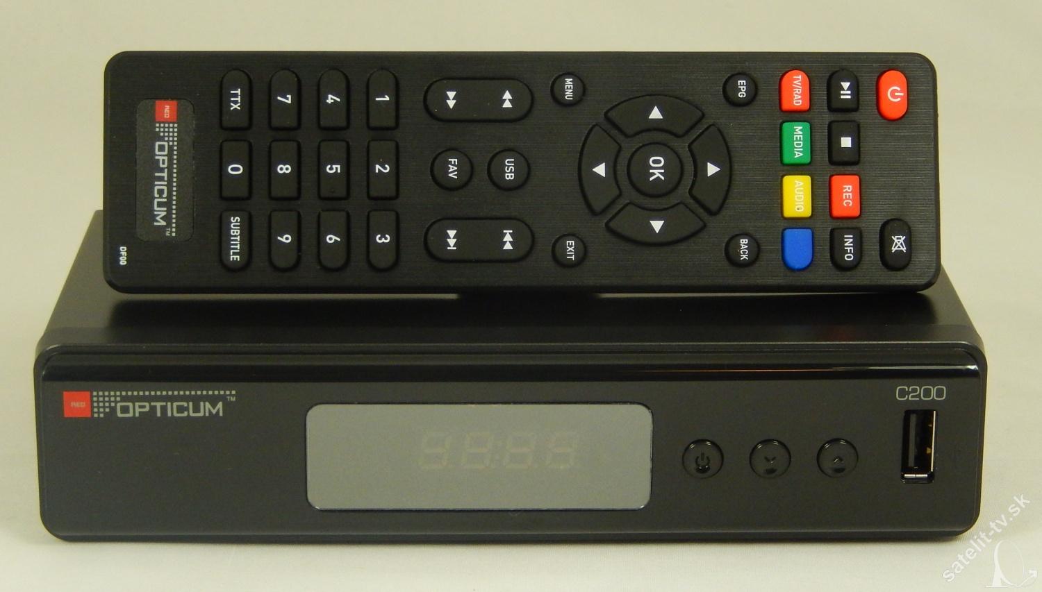 Opticum  C200  DVB-C digitálny káblový prijímač