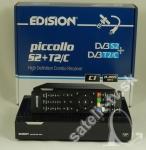 Satelitný prijímač Edision PICCOLLO  S2-T2-C HEVC 265