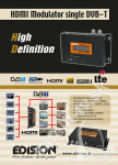 EDISION HDMI MODULATOR single DVB-T
