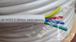 Quad koax kabel - cena za 1 meter